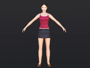 Woman 5 3D Model