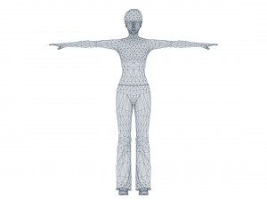 Woman 1 With 52 Animations 32 Morphs Model 3D