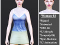 Woman 2 With 52 Animations 32 Morphs Model 3D