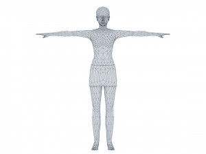 Woman 2 With 52 Animations 32 Morphs 3D 모델