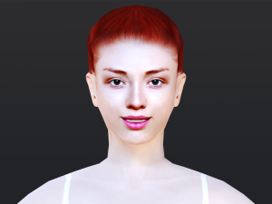 Woman 1 To 5 With 52 Animations 32 Morphs Model 3D