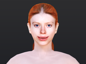 Woman 6 To 10 With 52 Animations 32 Morphs Modelo 3D