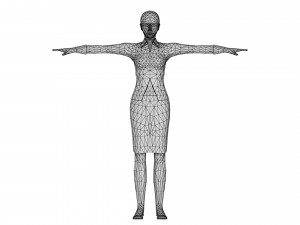 Woman 11 With 52 Animations 32 Morphs 3D Model