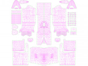 Woman 11 With 52 Animations 32 Morphs 3D Model