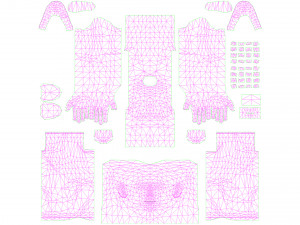 Woman 13 With 52 Animations 32 Morphs 3D Model