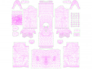 Woman 14 With 52 Animations 32 Morphs 3D Модель