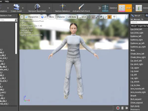 Woman 15 With 52 Animations 32 Morphs 3D Model