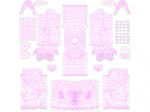 Woman 15 With 52 Animations 32 Morphs 3D 모델
