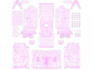 Woman 15 With 52 Animations 32 Morphs 3D Model