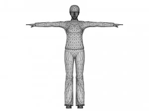 Woman 15 With 52 Animations 32 Morphs 3D Model