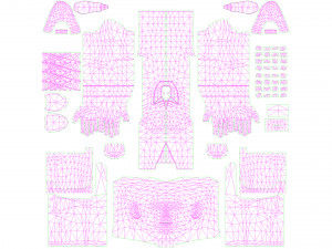 Woman 16 With 52 Animations 32 Morphs 3D Модель