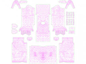 Woman 17 With 52 Animations 32 Morphs 3D Model