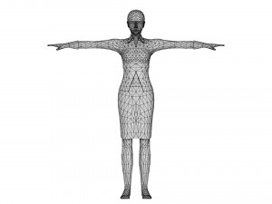 Woman 19 With 52 Animations 32 Morphs 3D Model