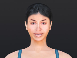 Woman 11 To 15 With 52 Animations 32 Morphs Model 3D