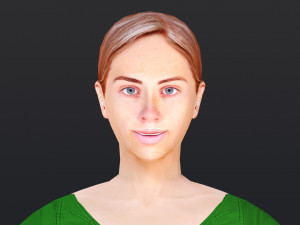Woman 11 To 15 With 52 Animations 32 Morphs Model 3D