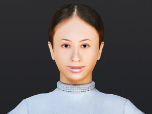 Woman 11 To 15 With 52 Animations 32 Morphs 3D Model