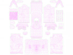 Woman 21 With 52 Animations 32 Morphs 3D Model