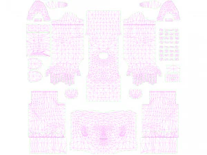 Woman 22 With 52 Animations 32 Morphs 3D Model