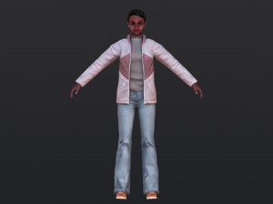 Woman 23 With 52 Animations 32 Morphs 3Dモデル