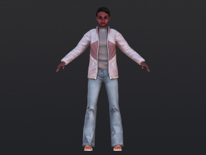Woman 23 With 52 Animations 32 Morphs 3Dモデル