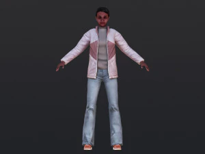 Woman 23 With 52 Animations 32 Morphs 3D Model