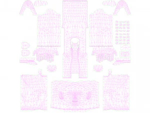 Woman 23 With 52 Animations 32 Morphs 3D Model