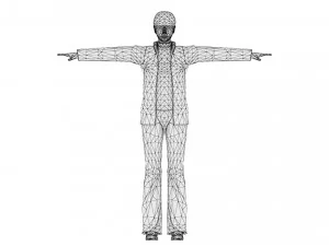 Woman 23 With 52 Animations 32 Morphs 3D Model