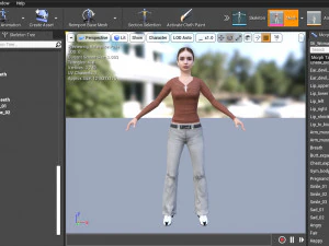 Woman 24 With 52 Animations 32 Morphs 3D Model
