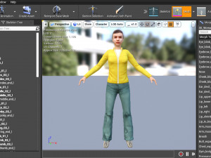 Woman 25 With 52 Animations 32 Morphs 3Dモデル