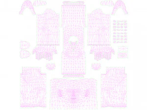 Woman 25 With 52 Animations 32 Morphs 3D Model