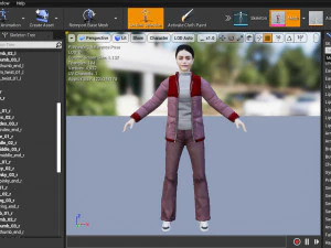 Woman 27 With 52 Animations 32 Morphs 3D Model