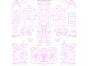 Woman 27 With 52 Animations 32 Morphs 3D Model