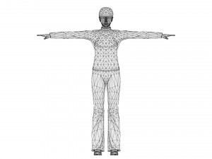 Woman 28 With 52 Animations 32 Morphs 3D Model
