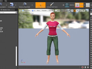 Woman 29 With 52 Animations 32 Morphs 3D Model