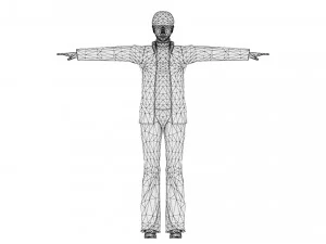 Woman 30 With 52 Animations 32 Morphs 3D Model