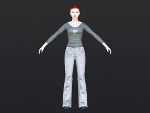 Woman 31 With 52 Animations 32 Morphs 3D Model