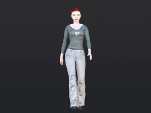 Woman 31 With 52 Animations 32 Morphs 3D Model