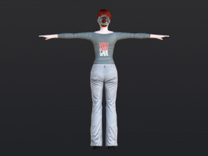 Woman 31 With 52 Animations 32 Morphs 3D 模型