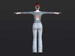 Woman 31 With 52 Animations 32 Morphs 3D Model