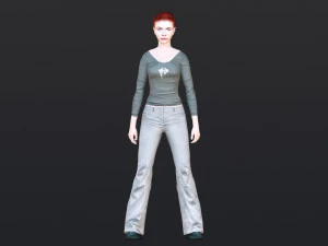 Woman 31 With 52 Animations 32 Morphs 3D Model