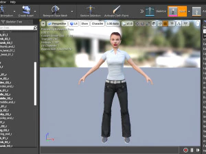 Woman 32 With 52 Animations 32 Morphs 3D Model