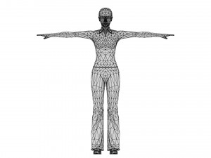 Woman 32 With 52 Animations 32 Morphs 3D 模型