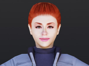 Woman 33 With 52 Animations 32 Morphs 3Dモデル