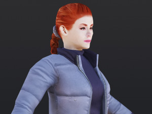 Woman 33 With 52 Animations 32 Morphs 3Dモデル