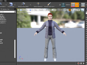 Woman 33 With 52 Animations 32 Morphs 3Dモデル