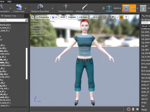 Woman 21 To 25 With 52 Animations 32 Morphs Model 3D