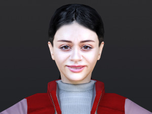 Woman 26 To 30 With 52 Animations 32 Morphs 3D 模型