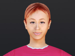 Woman 26 To 30 With 52 Animations 32 Morphs 3D 模型
