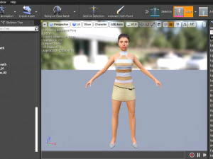 Kobieta od 31 do 35 lat z 52 animacjami i 32 przemianami Model 3D
