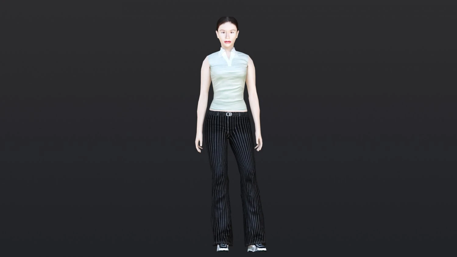 Woman 36 With 52 Animations 32 Morphs 3D Model .c4d .max .obj .3ds .fbx .stl .blend 